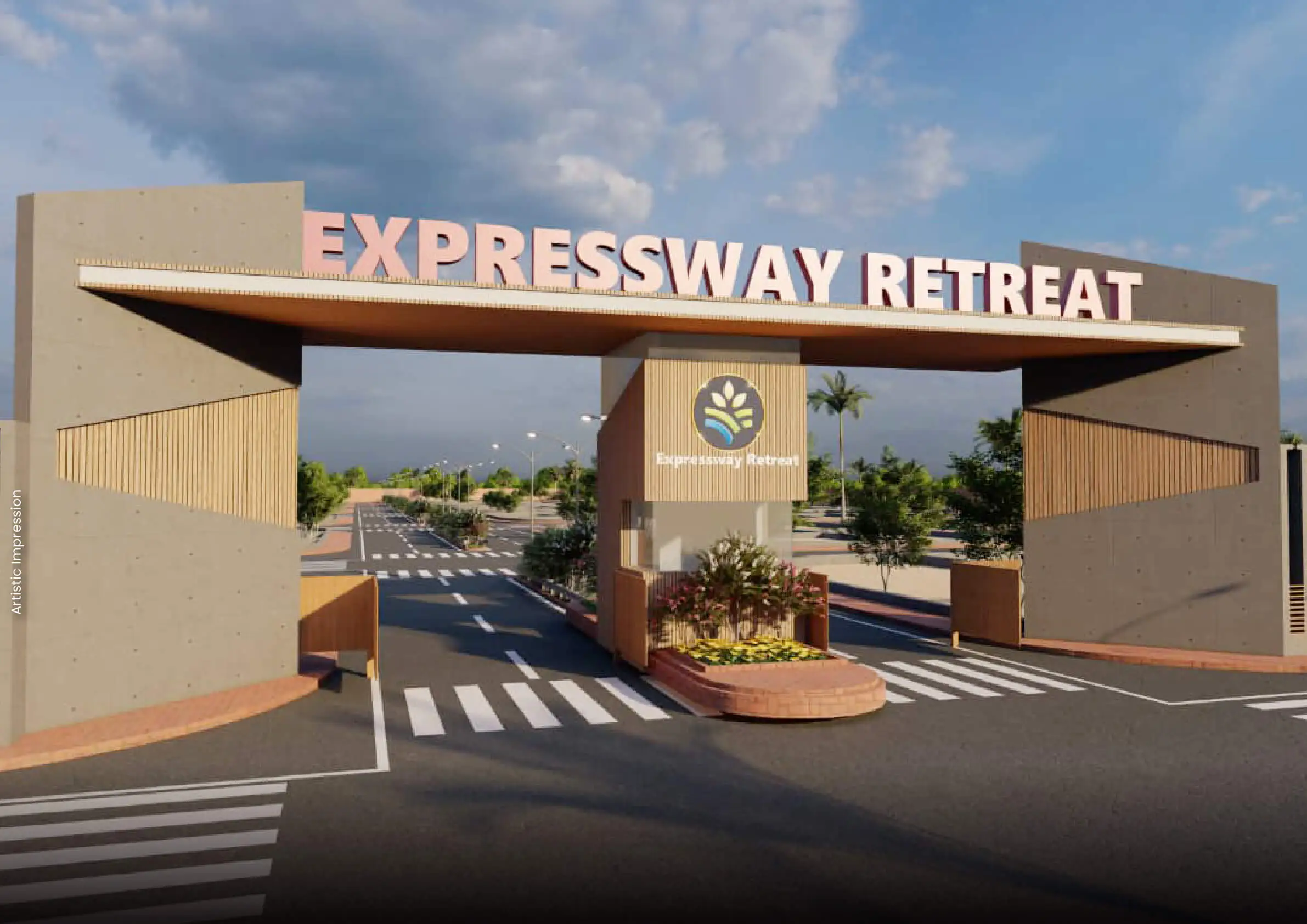 Expressway Retreat Entrance Gate